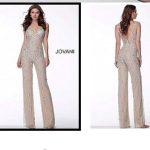 Jovani Crystal Jumpsuit